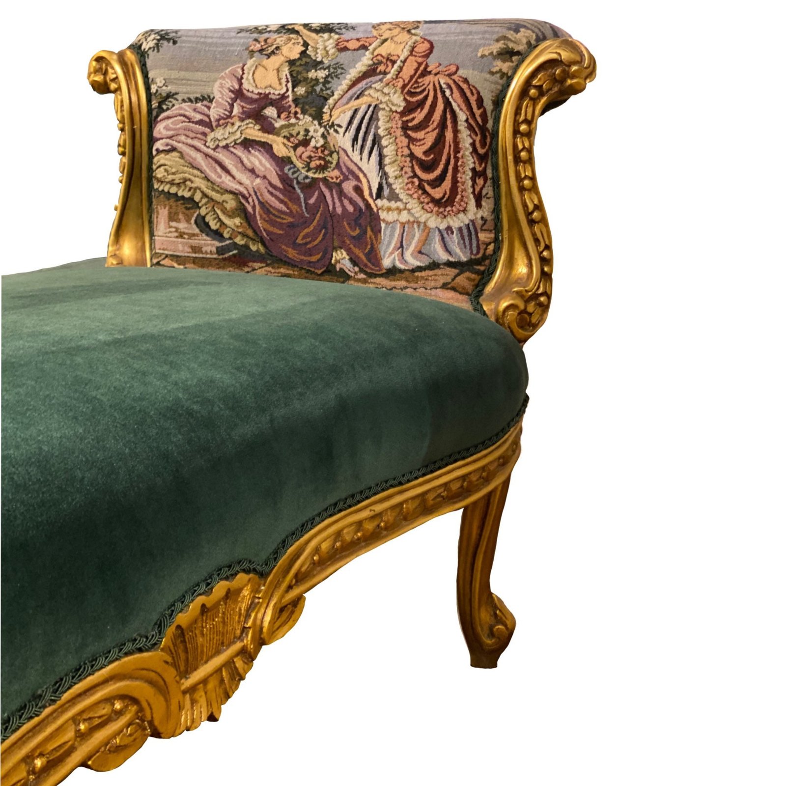 Louis XV French style bench - Image 3