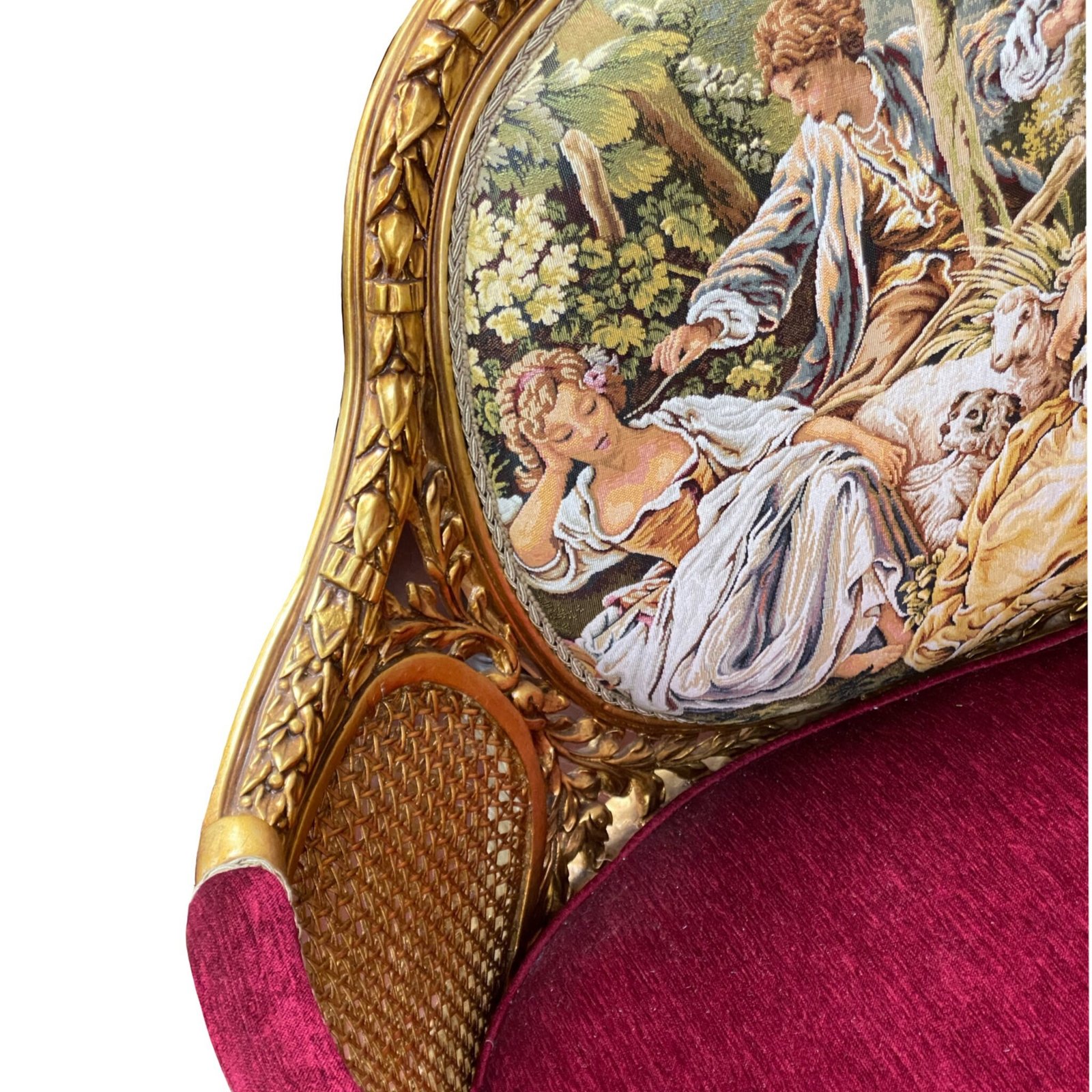 Louis XV French style Settee - Image 4