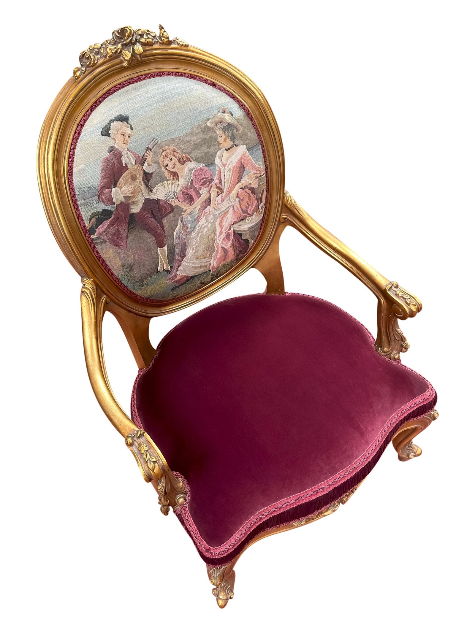 Louis XV French provincial armchair - Image 3