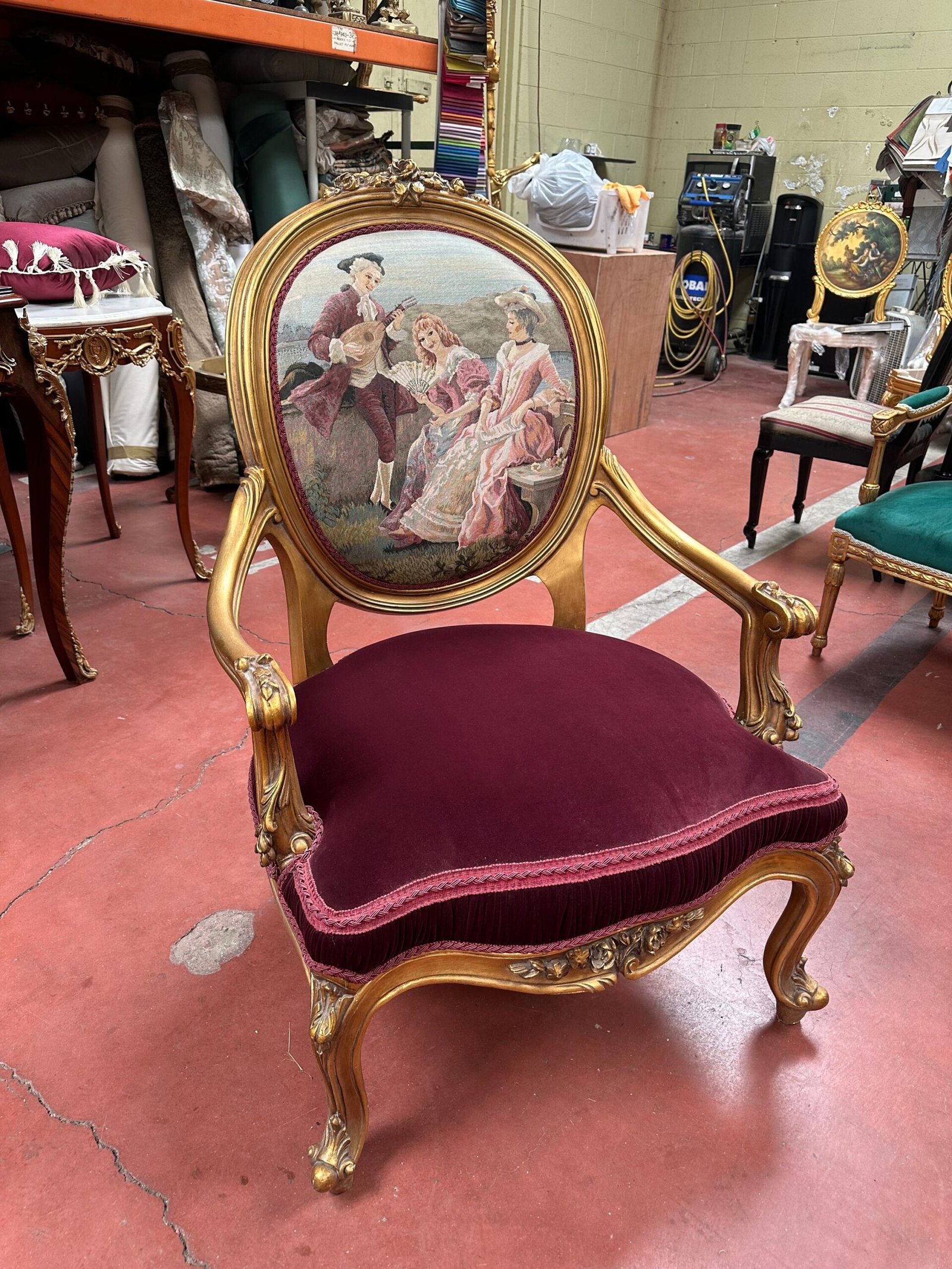 Louis XV French provincial armchair - Image 5