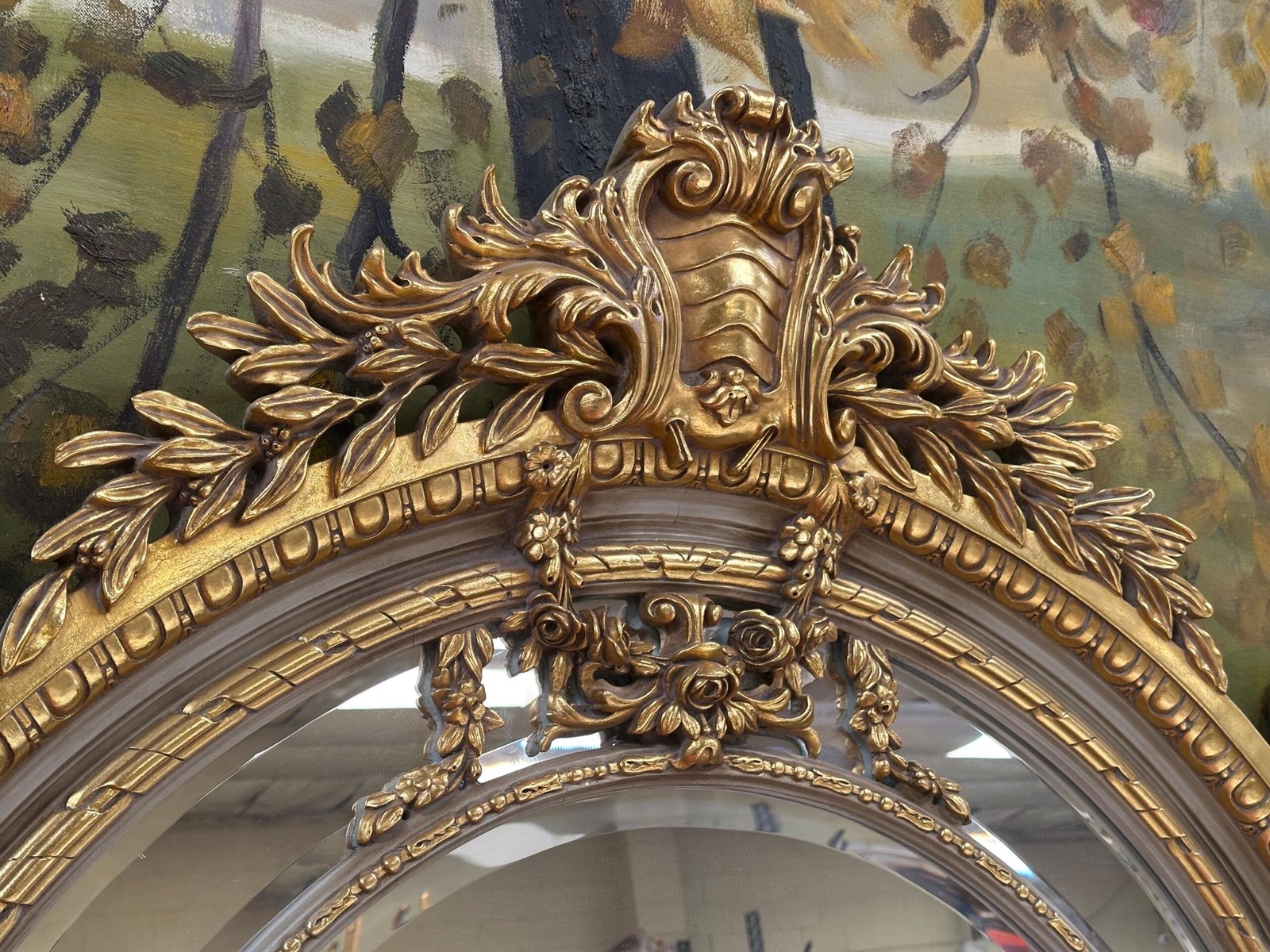18th Century French style Floor mirror - Image 4